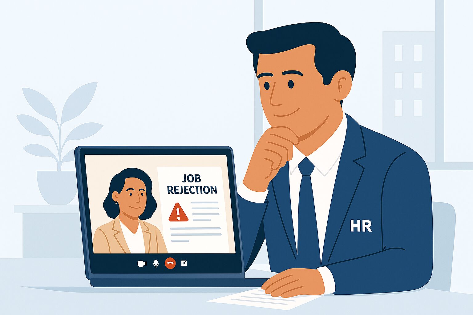 Handle Job Rejection Professionally — Career Growth Tips