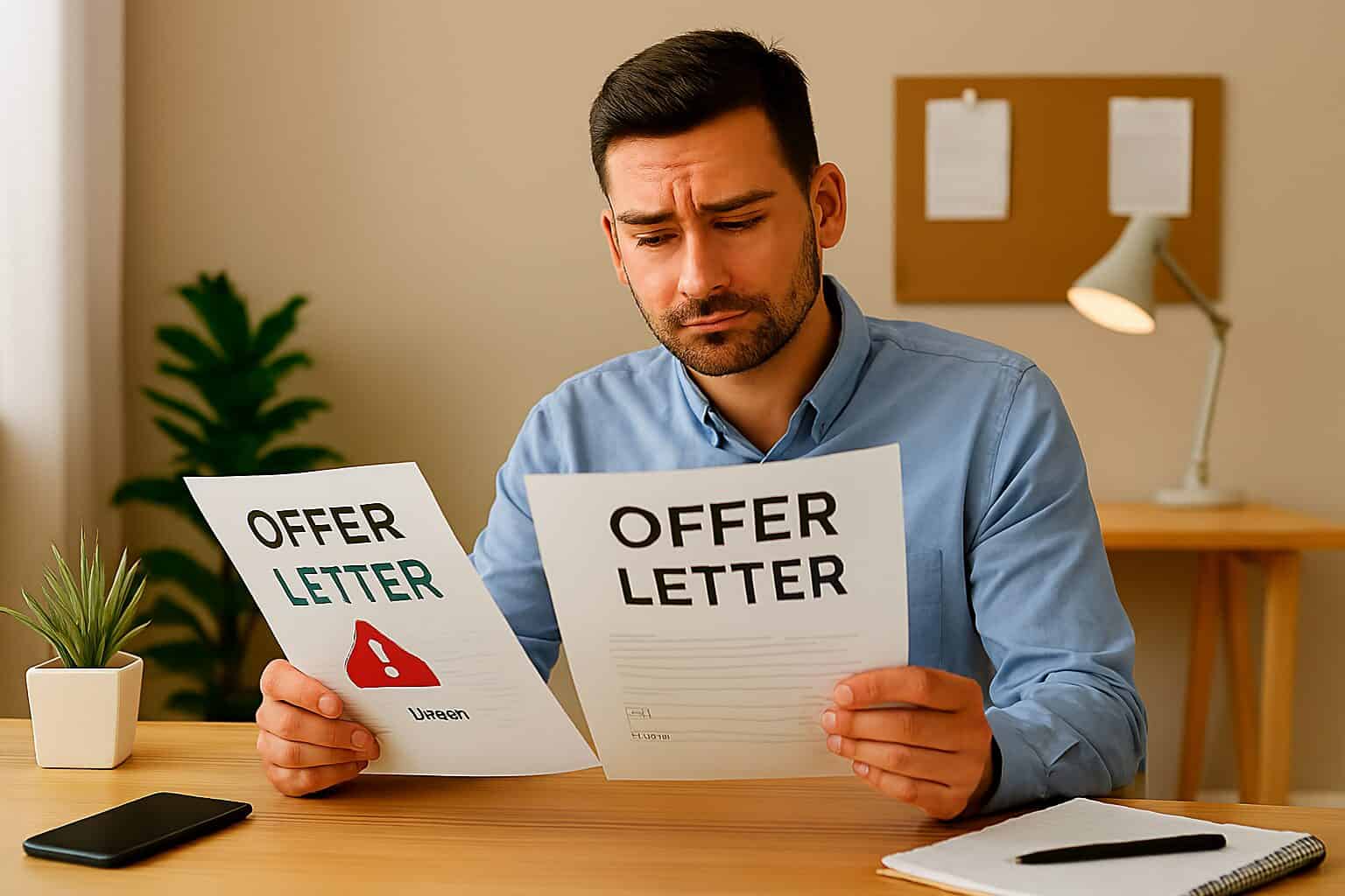 How to Compare Two Job Offers Professionally