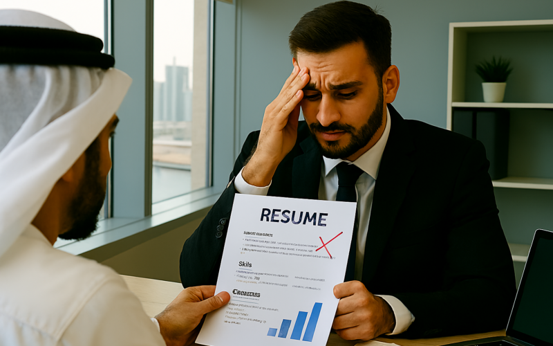 Resume Mistakes That Get Rejected In Gulf Hiring – Avoid These Errors
