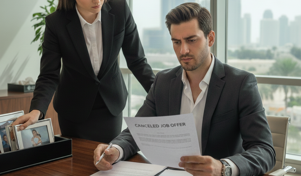 What To Do If Employer Cancels Job Offer After Visa In Gulf Countries