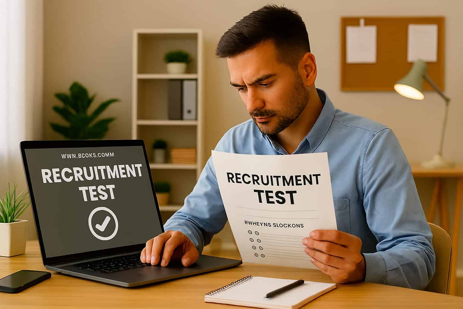 how to prepare for recruitment agency tests