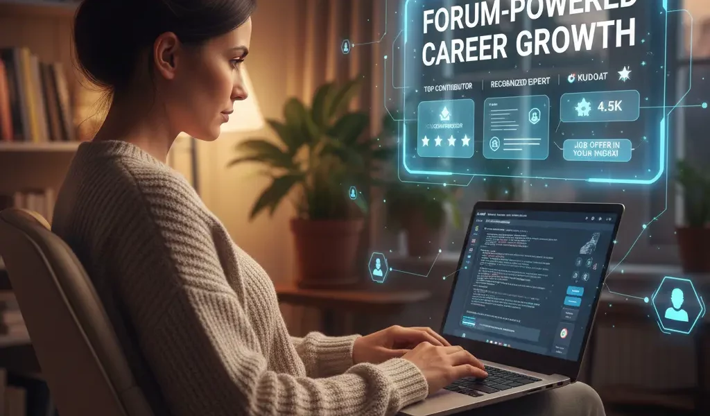 Careers Built Through Online Forums Not Social Media