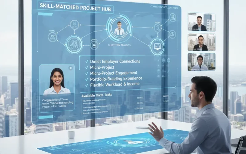 Careers Built Through Temporary Skill Matching Platforms