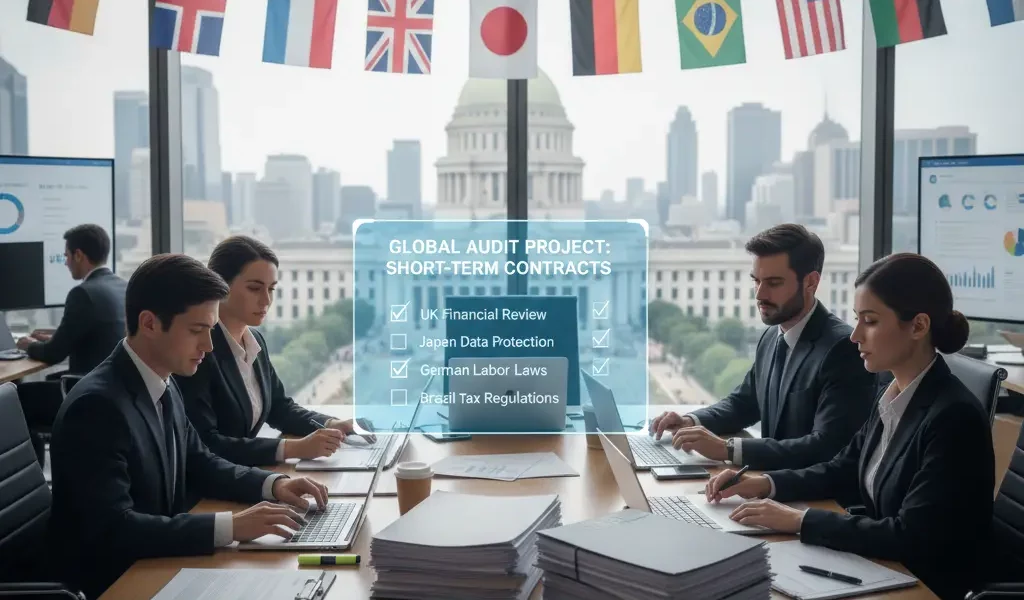 Countries Hiring Workers for Short Term Compliance Audits