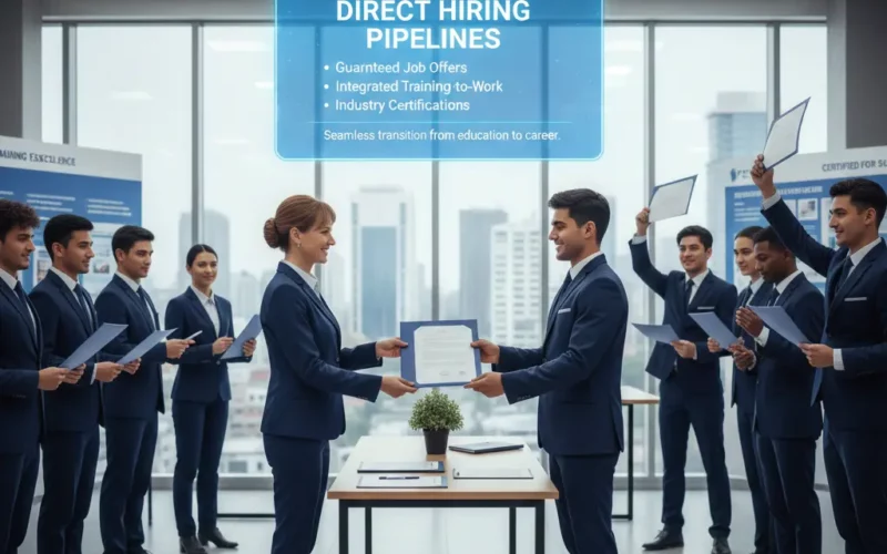 Countries Where Employers Hire From Training Centers Only