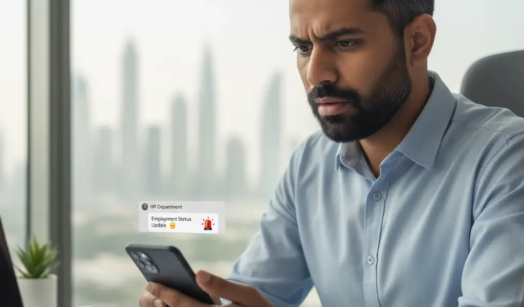 How To Handle Job Termination Via WhatsApp In Gulf Countries