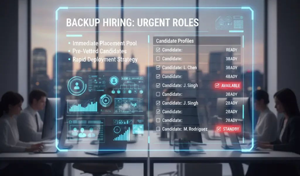 Jobs That Are Offered Only to Backup Candidates