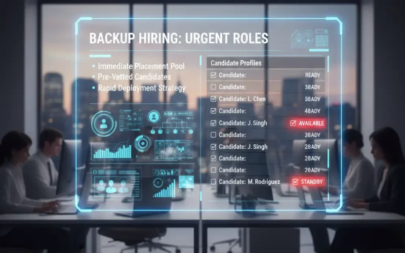 Jobs That Are Offered Only to Backup Candidates