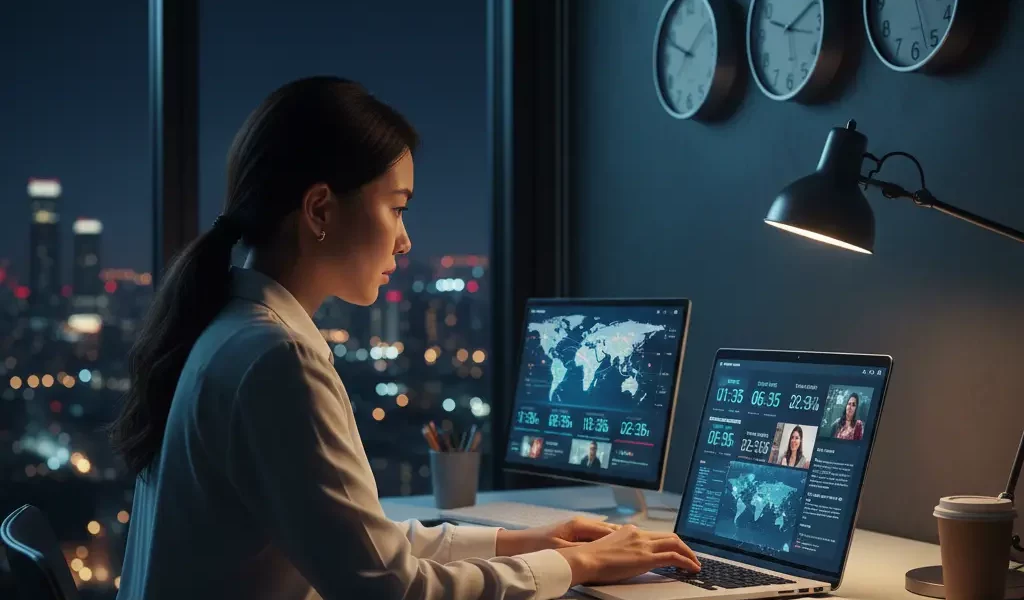 Jobs That Open Only After Midnight Due to Time Zone Demand