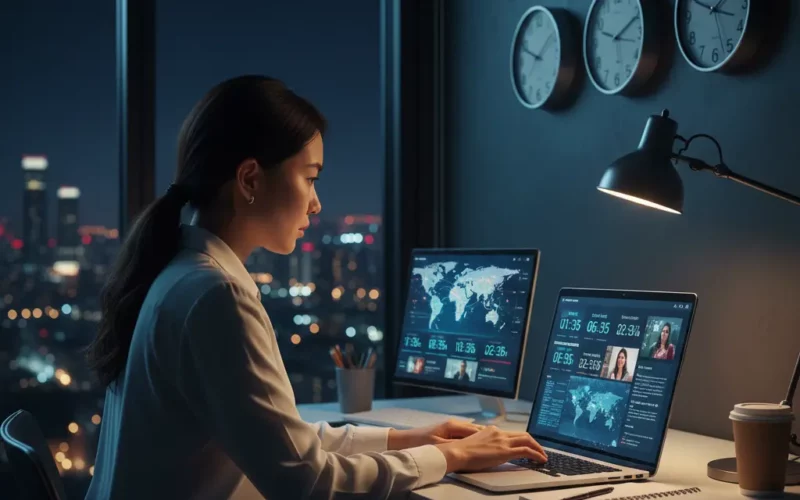 Jobs That Open Only After Midnight Due to Time Zone Demand