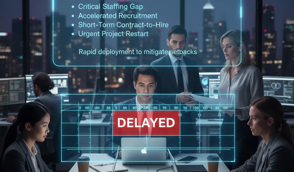Jobs That Open Only When Projects Are Delayed