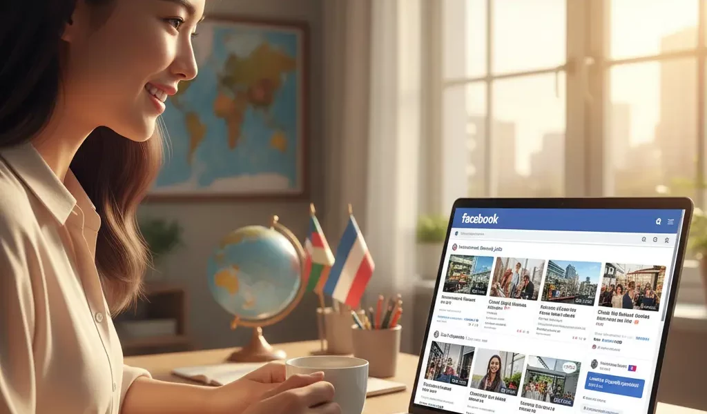 Jobs You Can Get Through Local Facebook Groups Abroad