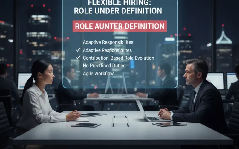 Roles Where Companies Hire Before Role Definition