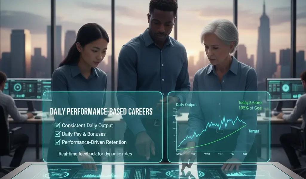 Roles Where Performance Is Measured Daily Not Monthly